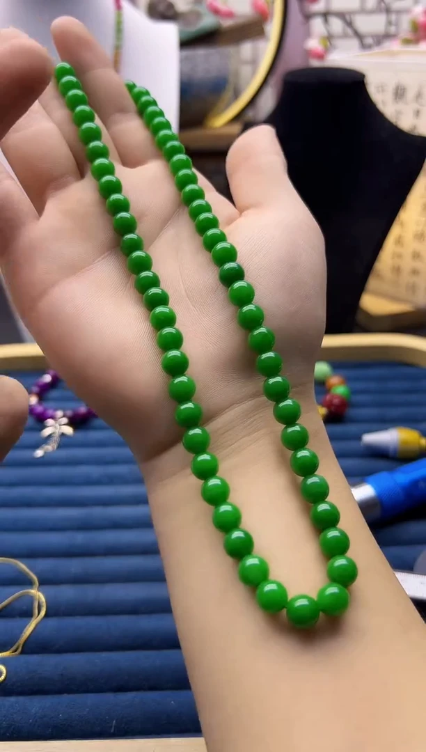 【闪购商品】翡翠颈饰银S925镶嵌X242