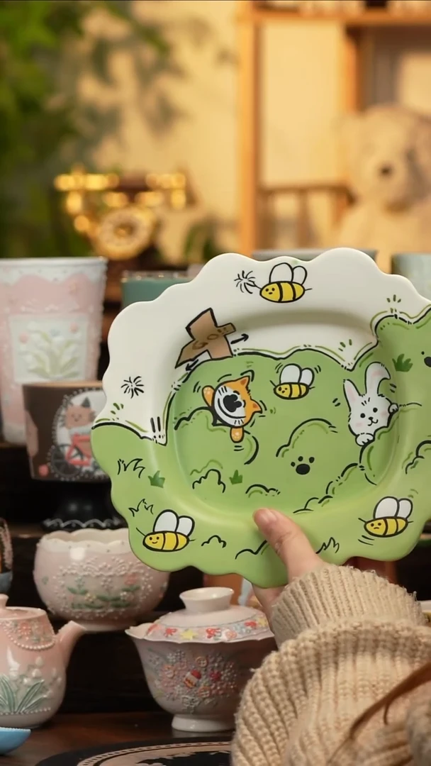 杯子瓷A118景德镇原创手工陶瓷