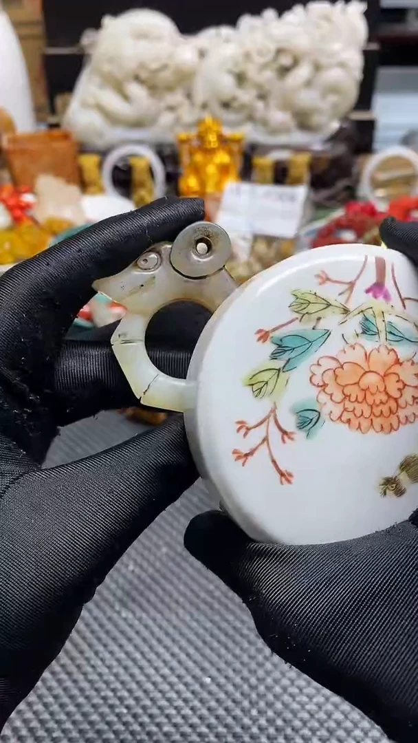 【闪购商品】瓷片瓷片瓷器 摆件1个