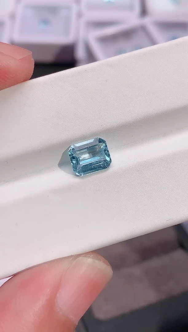 裸石海蓝宝石1.5-450天然海蓝宝石