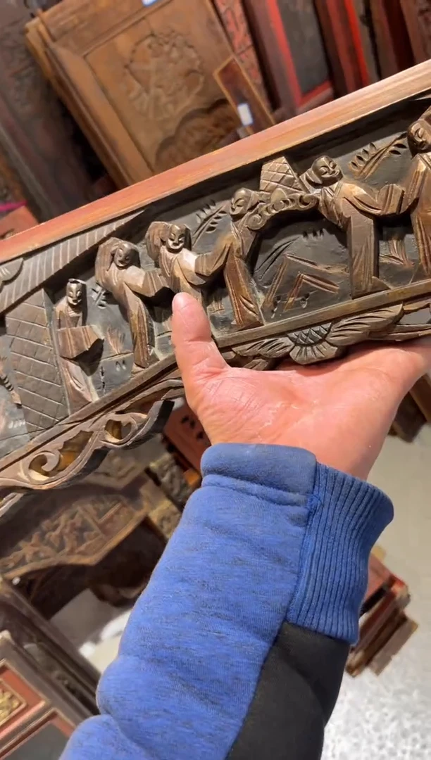 香榧木木雕款言**坊老木雕老物完美主义者勿拍新疆西藏不包邮