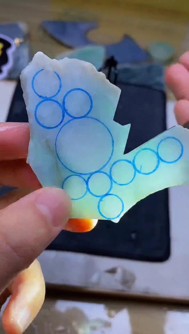 未镶嵌挂件翡翠缅甸翡翠A货427