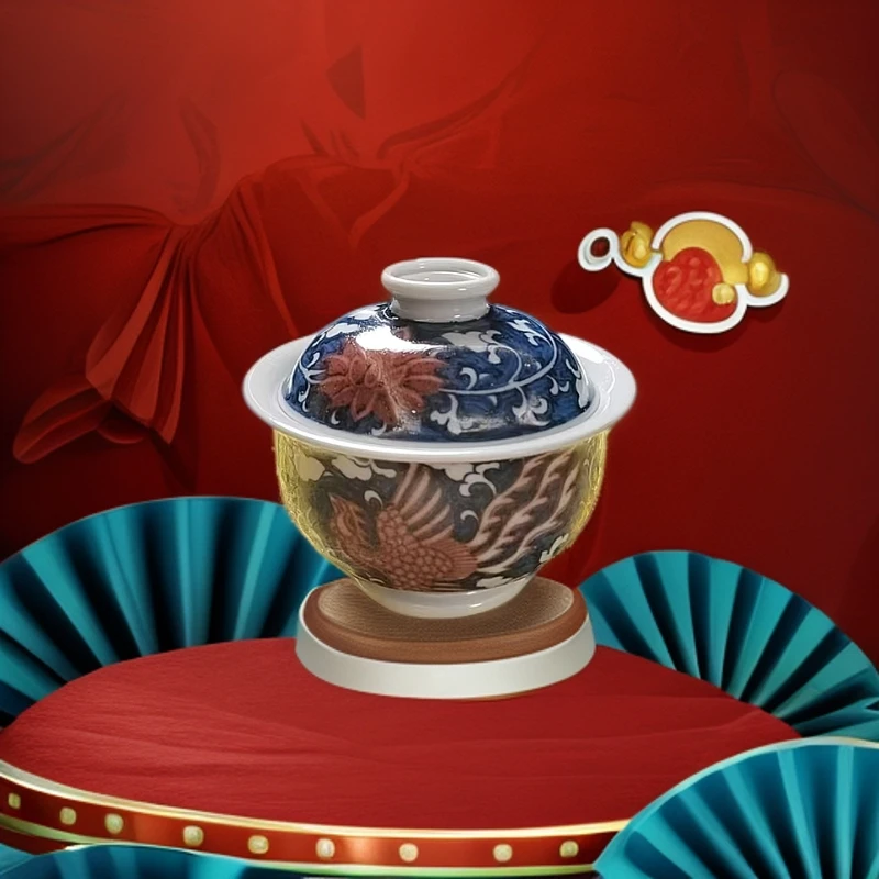 景德镇宁封窑陶瓷茶杯02  NFHGCJ2557