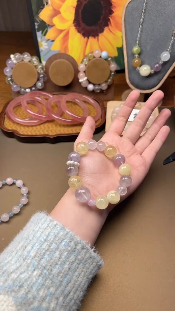 未镶嵌手串水晶1