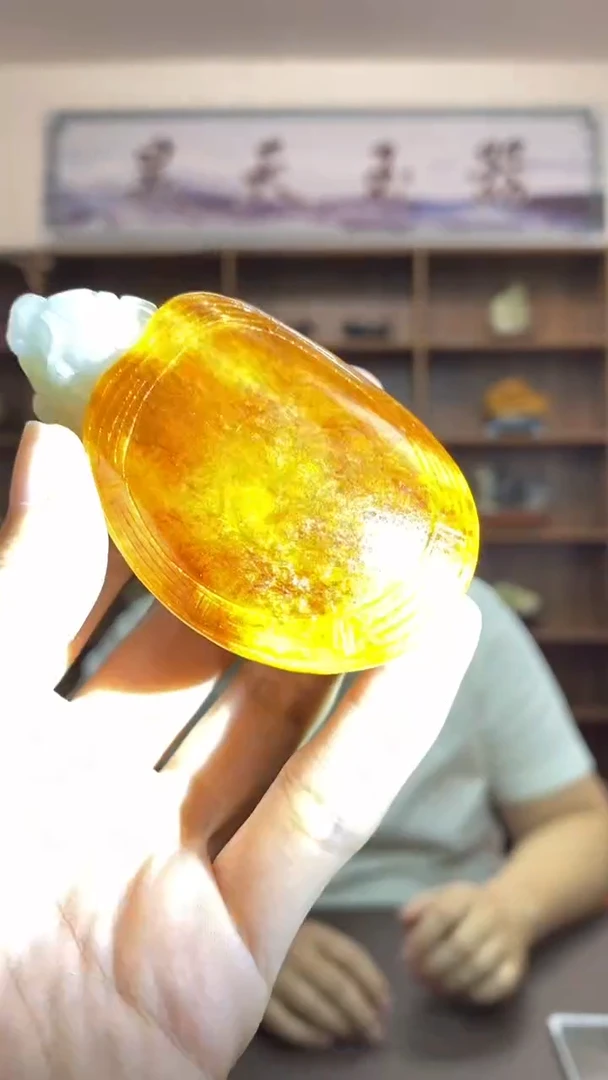 【闪购商品】和田玉手把未镶嵌龙龟手把