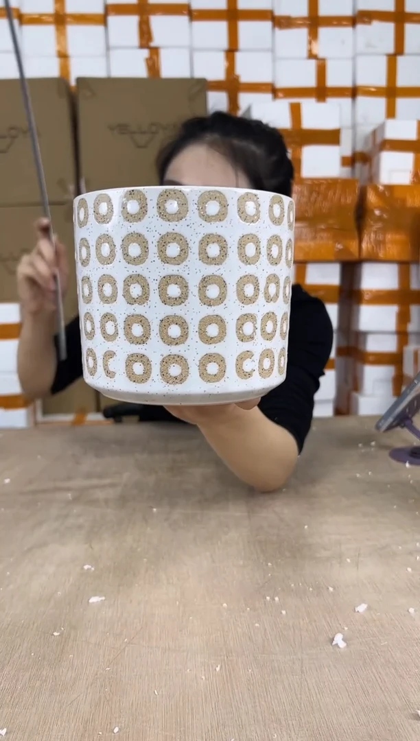 波西圆圈棕色13x11