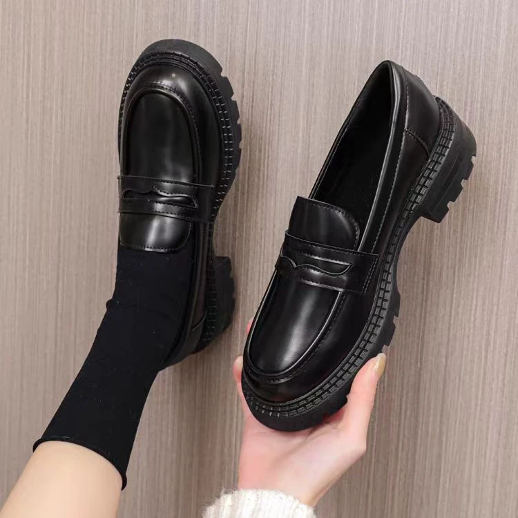 451-651编号 软皮乐福鞋