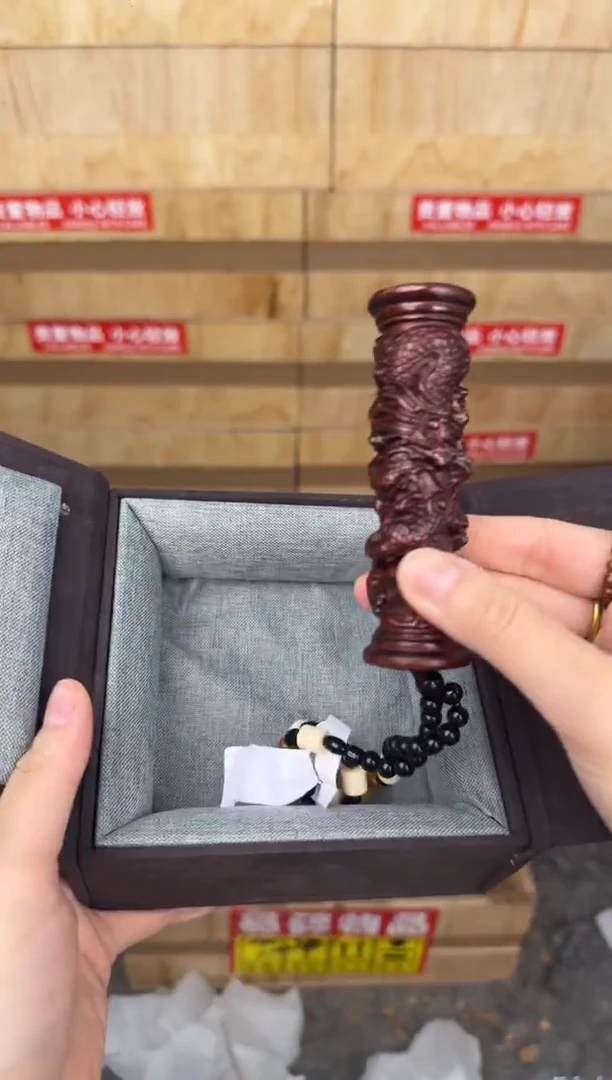 慈木器文玩阁龙柱手把件链接@@SP143
