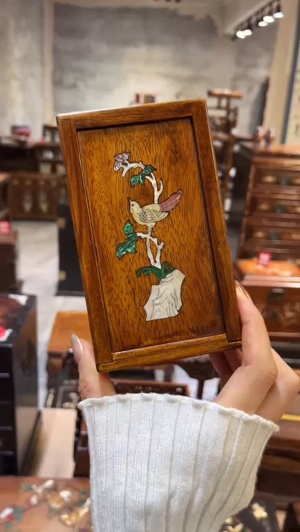 木喜鹊登梅小机关盒