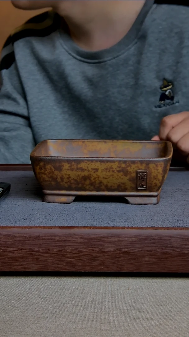 【闪购商品】紫砂花盆17.5*12.5*5内径尺寸