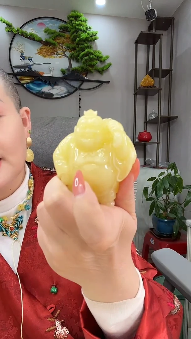 琥珀颈饰未镶嵌项链