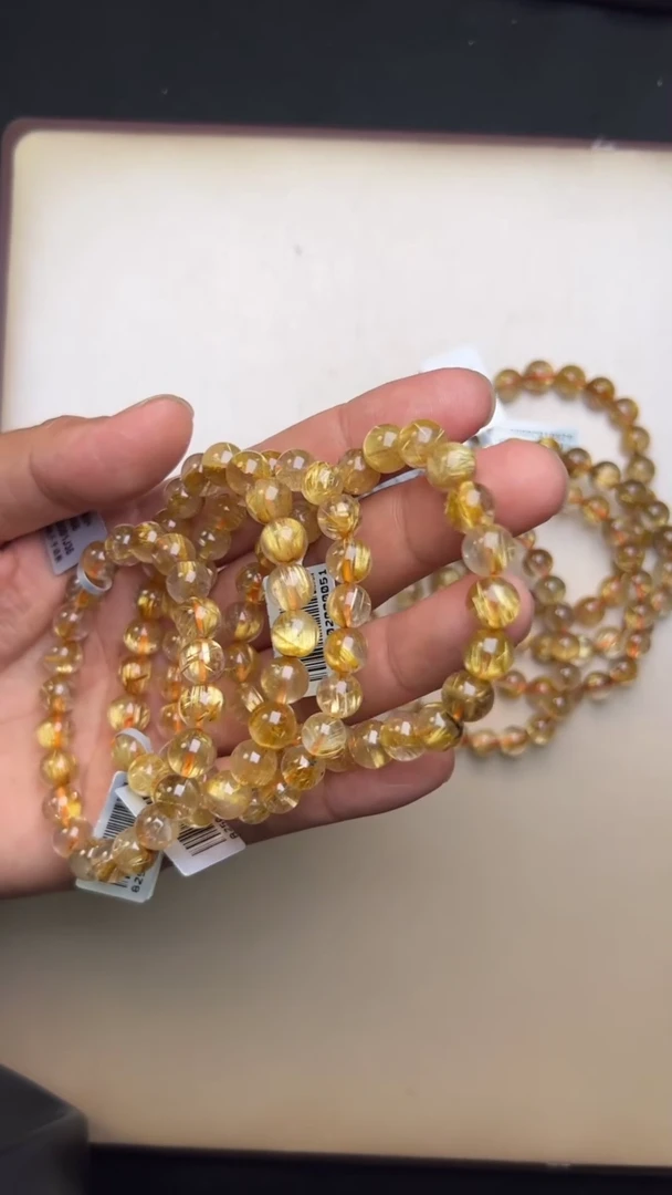 【闪购商品】水晶手链未镶嵌GCK975约8mm多样性发一件