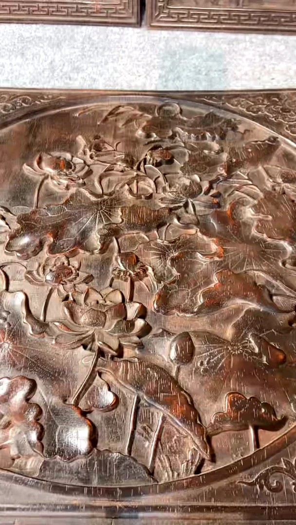 【闪购商品】木A716紫檀雕刻一物一拍直播间为准