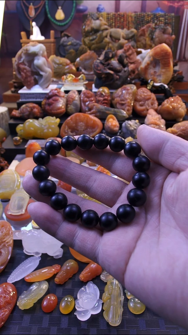 未镶嵌手串石英岩玉手串卡12