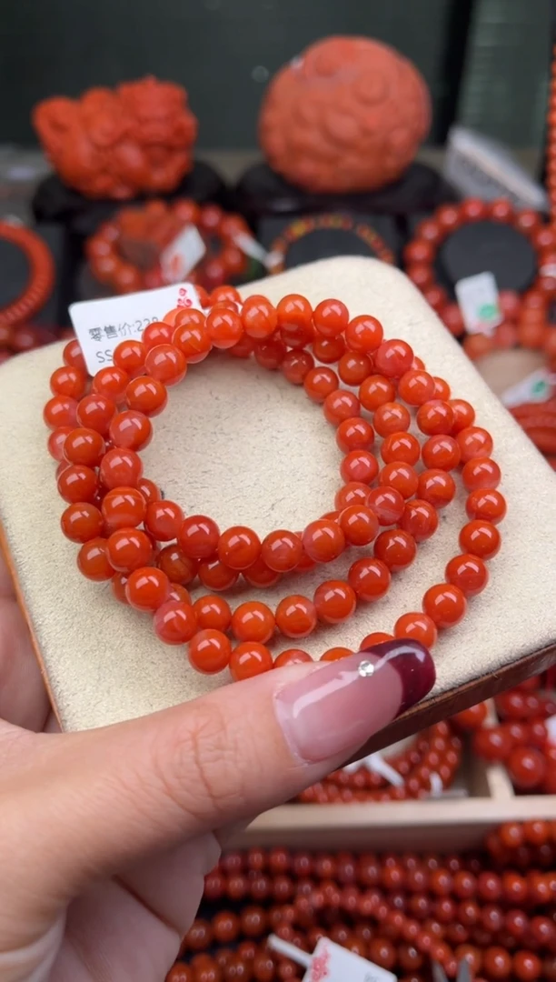 【闪购商品】南红玛瑙珠宝奇石未镶嵌7