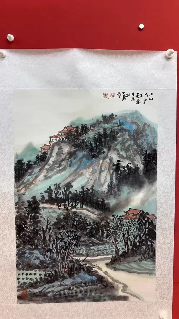 国画手绘原稿-hxw-2.7平尺