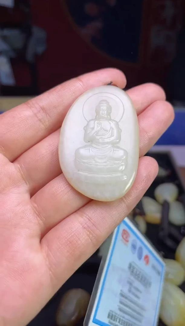 颈饰未镶嵌和田玉123