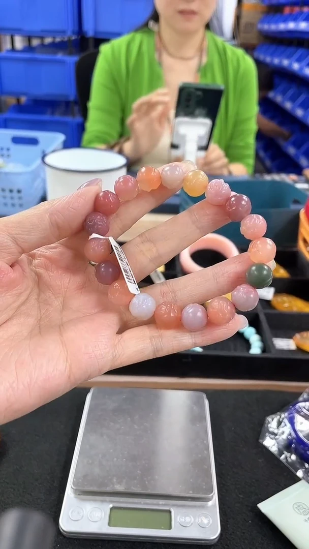 未镶嵌单圈石英质玉（盐源）K07（多样性发一件）