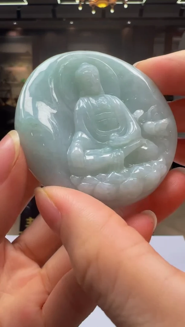 定制翡翠未镶嵌Q2025-6-13-39