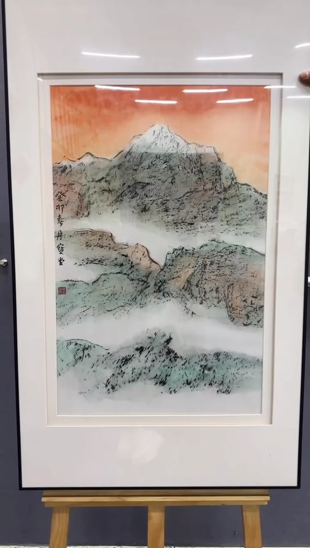 国画李宝堂-国画山水作品