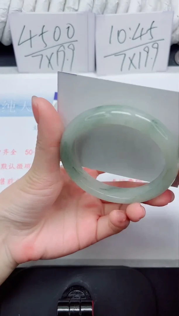【闪购商品】石英质玉手镯未镶嵌43#58.1