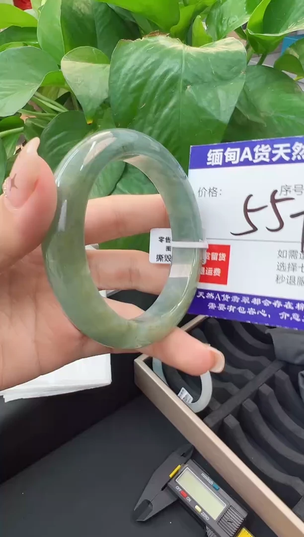 未镶嵌手镯翡翠天然缅甸A货手镯