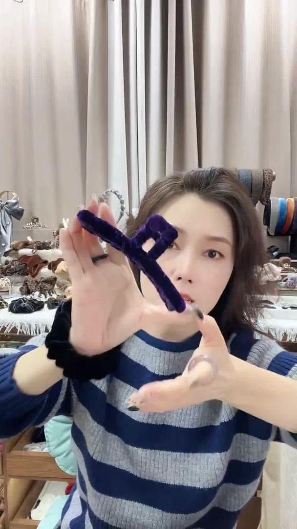 非金属布艺简约百搭发饰