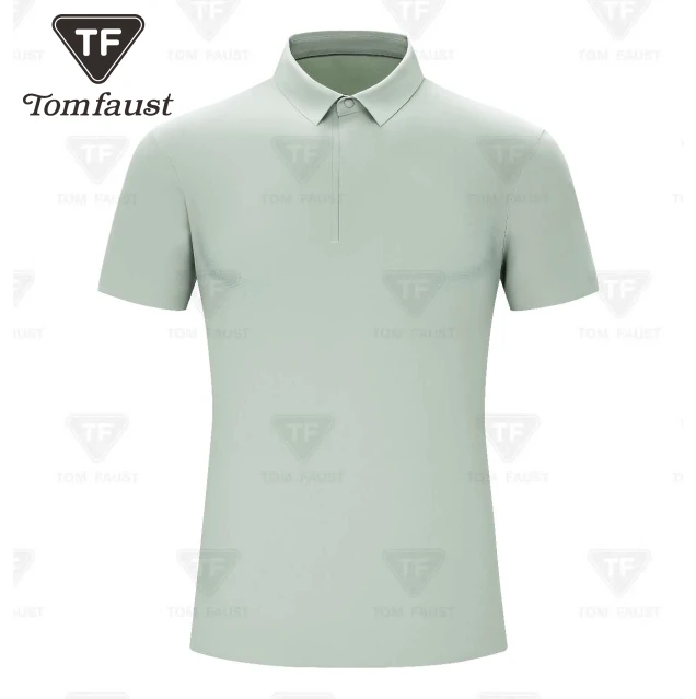 TOM FAUST男款夏季运动无缝无痕商务速干冰丝POLO衫99268