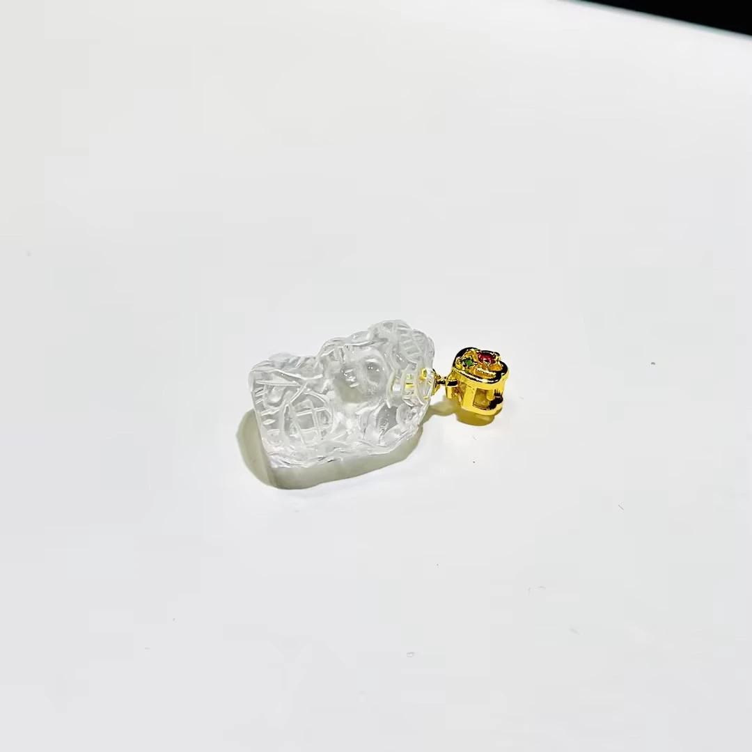 白水晶度母吊坠（多样性发其一）