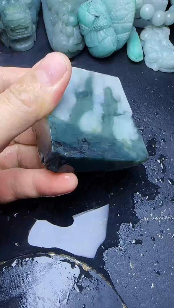 颈饰未镶嵌翡翠012