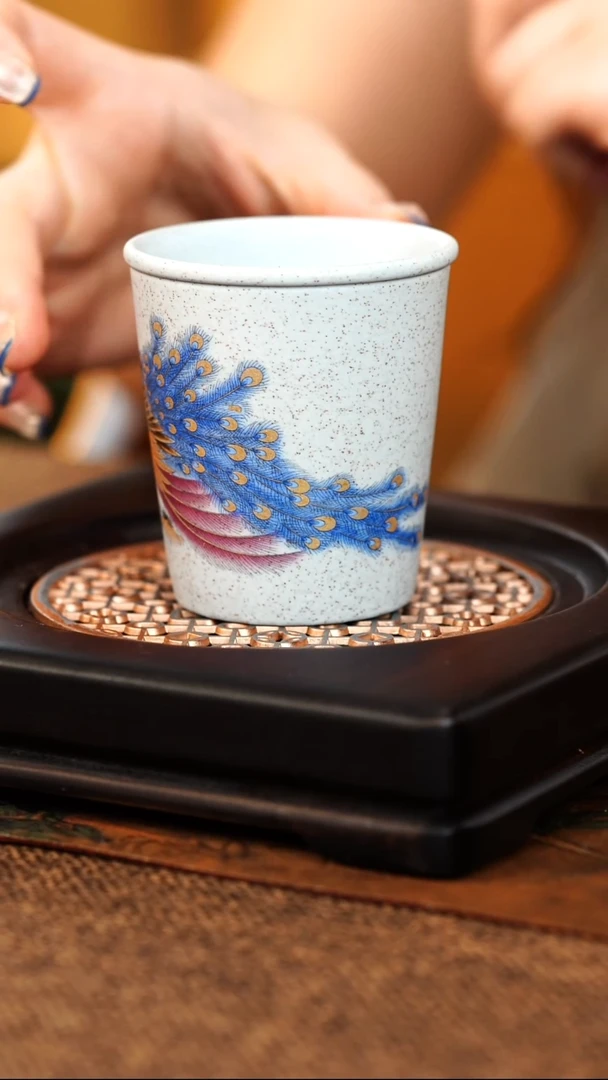 茶杯紫砂宜兴原矿紫砂杯