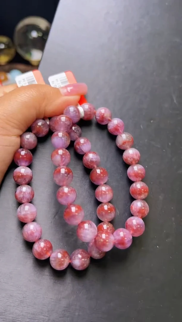 水晶手串未镶嵌极光23手串10m+多样性发一 M30383