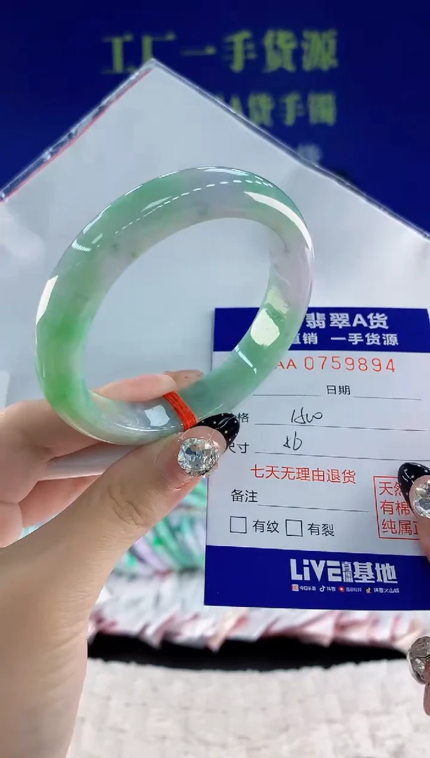 未镶嵌手镯翡翠94天然翡翠A货