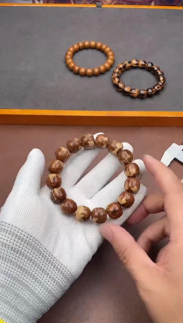 手串紫金鼠33号半实心