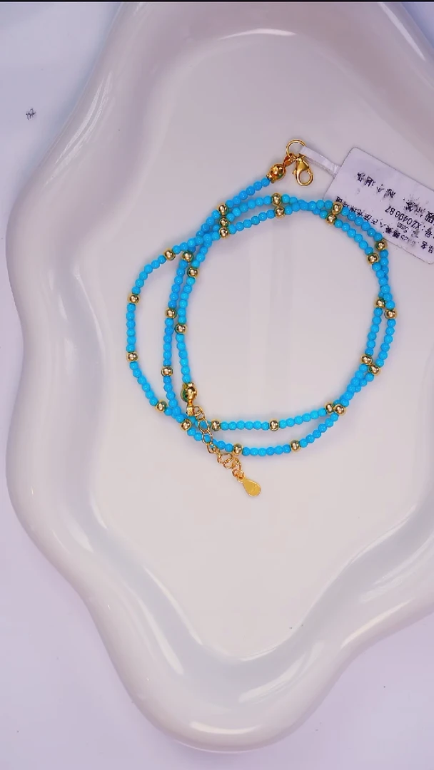 未镶嵌绿松石项链【灵熙专属】绿松石项链 XZ0496BZ