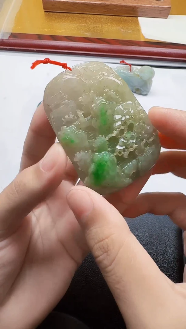 吊坠(不含链)未镶嵌翡翠1