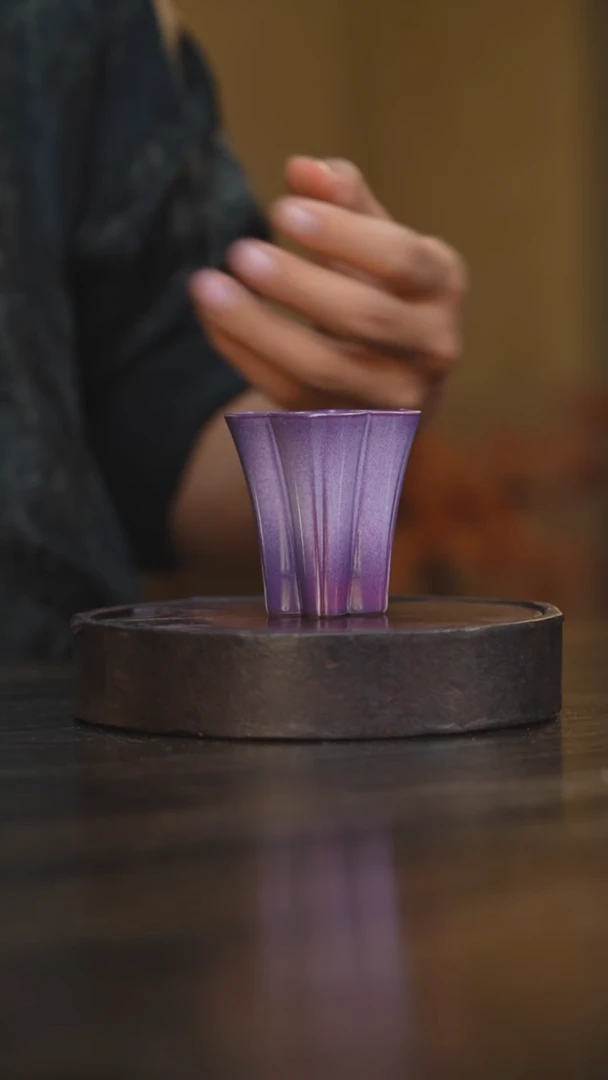 104柴房陶瓷柴烧主人杯