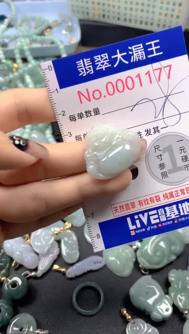 颈饰未镶嵌翡翠1177