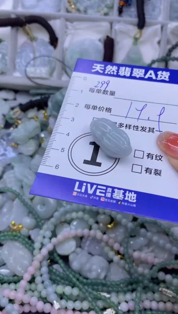 颈饰未镶嵌翡翠天然翡翠A货批量多样性发一件