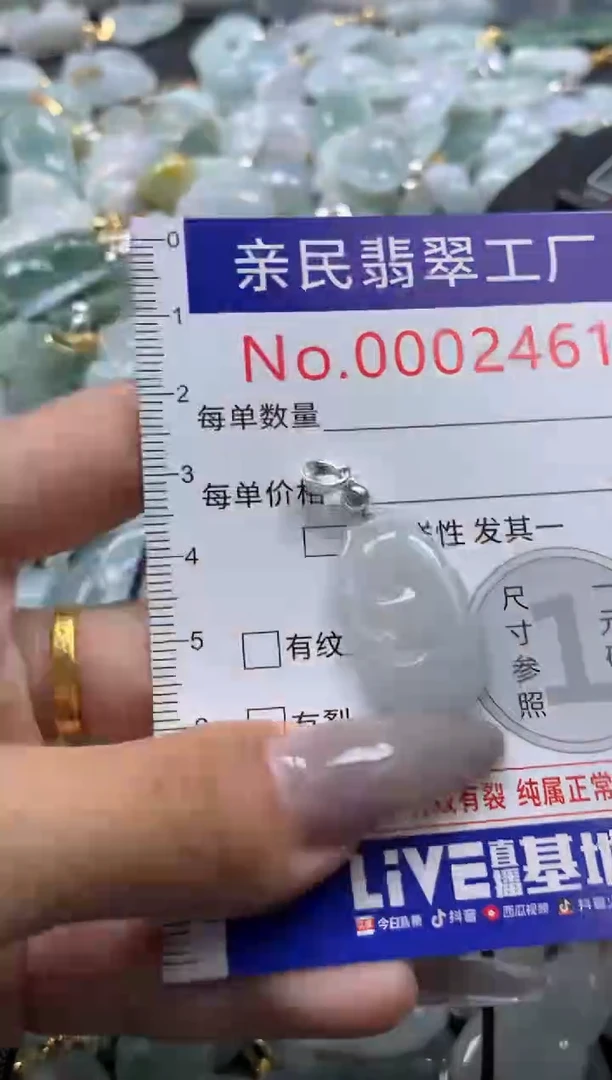 颈饰未镶嵌翡翠2461