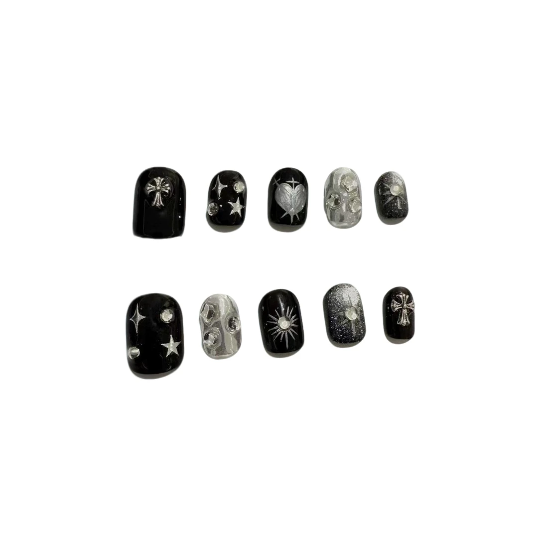 MOONSHERO/梦栖泺默黑克罗锋芒MY240478手工穿戴甲