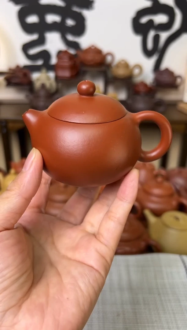 茶壶朱泥西施壶110CC