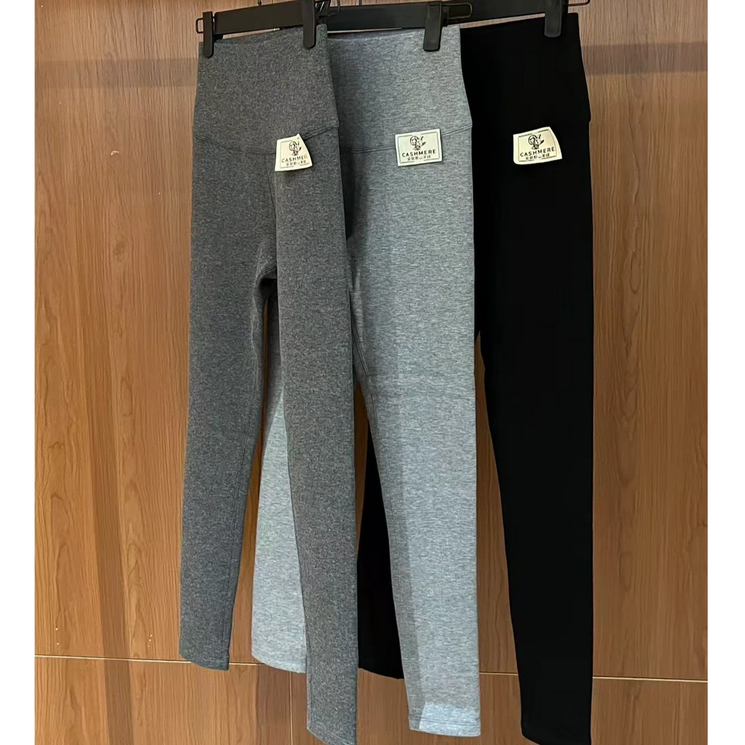 YOON深圳原创【墨影】高腰显瘦高弹外穿打底裤