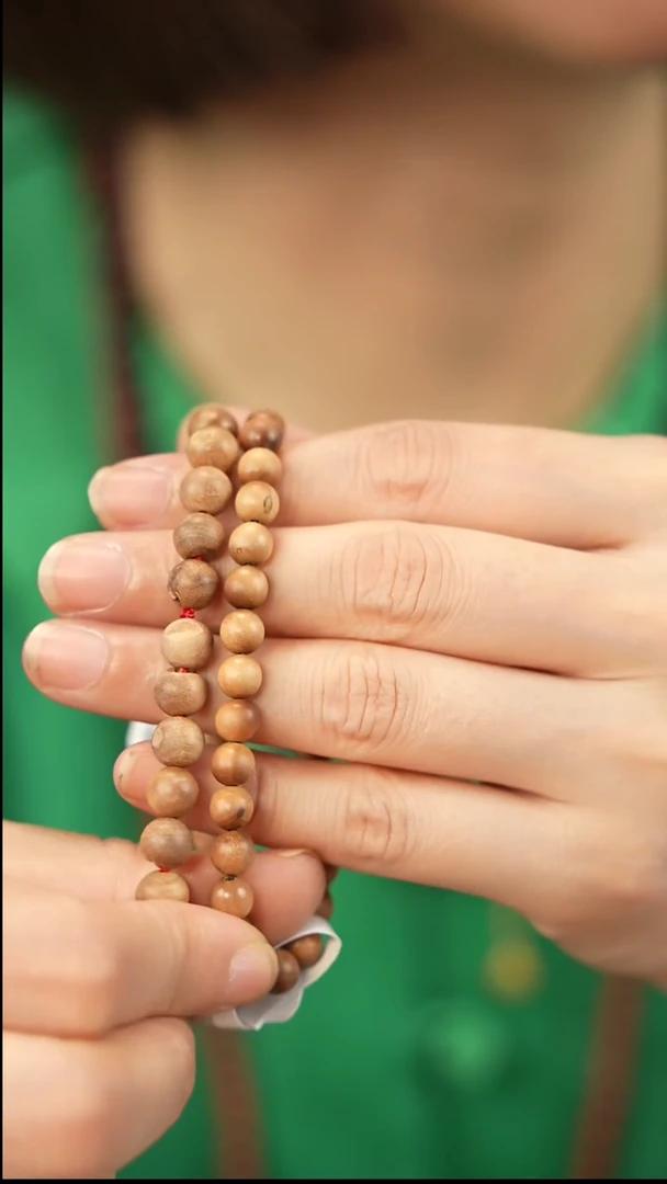 檀香木手串/手链单圈瑕疵【两串】-50