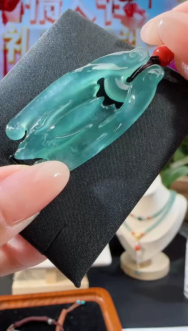 【闪购商品】翡翠吊坠(不含链)未镶嵌福到