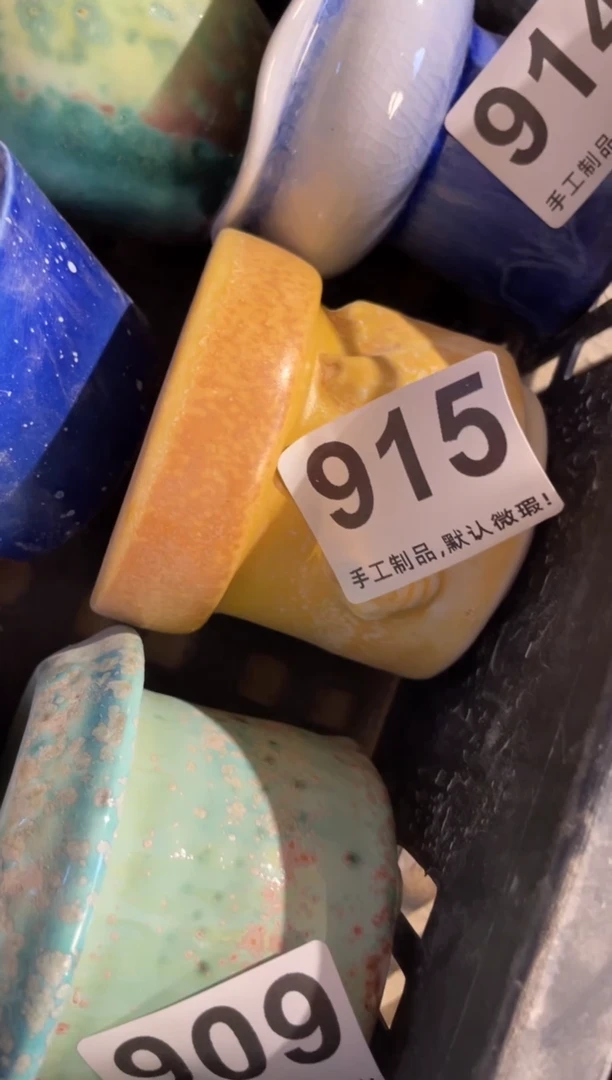 【闪购商品】摆件915瑕疵知木小芳花盆编号