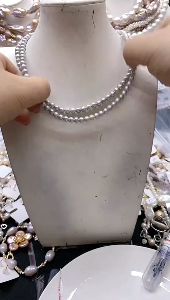 颈饰未镶嵌淡水珍珠1