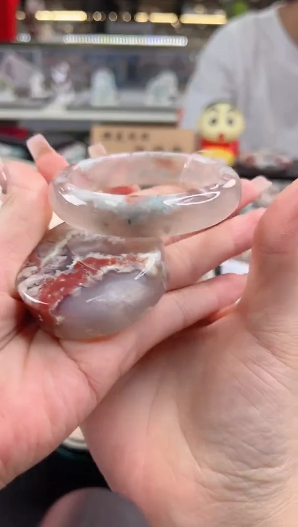 未镶嵌手镯石英质玉55圈口（赠品镯心）6568157