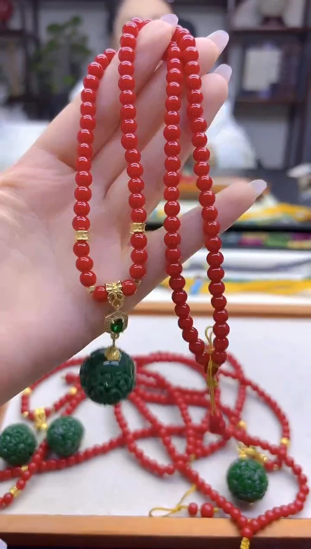 颈饰未镶嵌翡翠DIY款M890