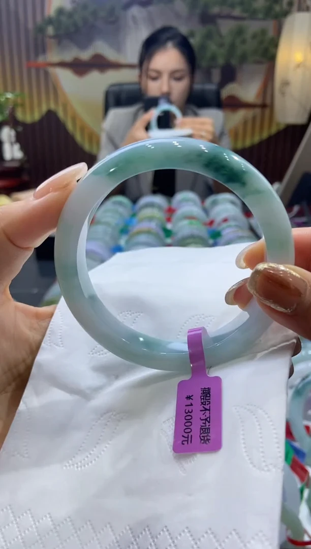 未镶嵌手镯翡翠00003270